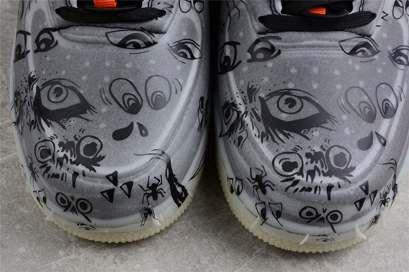 Air Force 1 Experimental Halloween Black/Black/Starfish/White 39