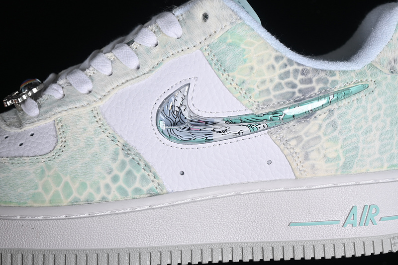 Nike Air Force 1 '07 Low Cny White/Green/Blue 9