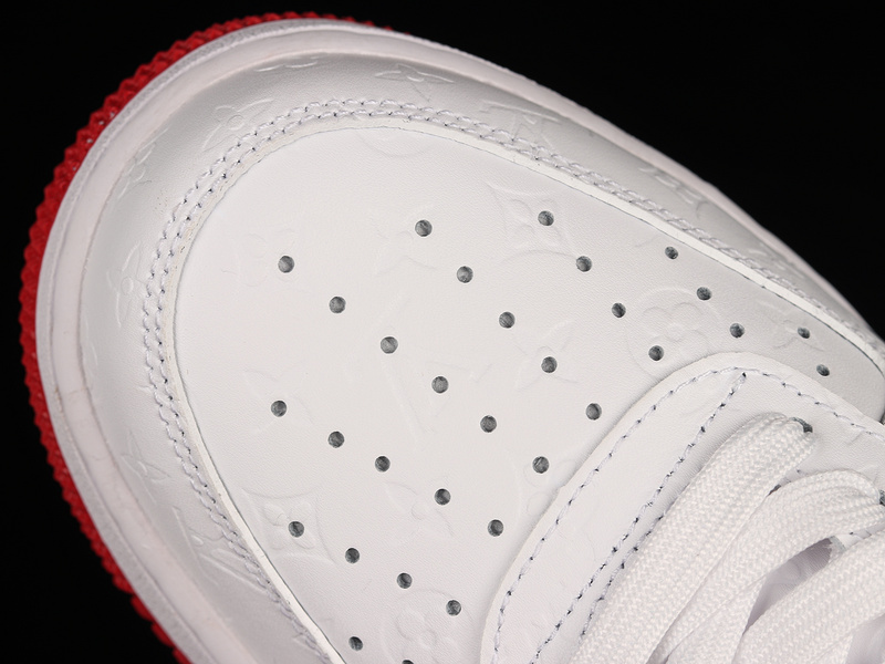 L*V X Air Force 1 Low 07 White/Red/White 17