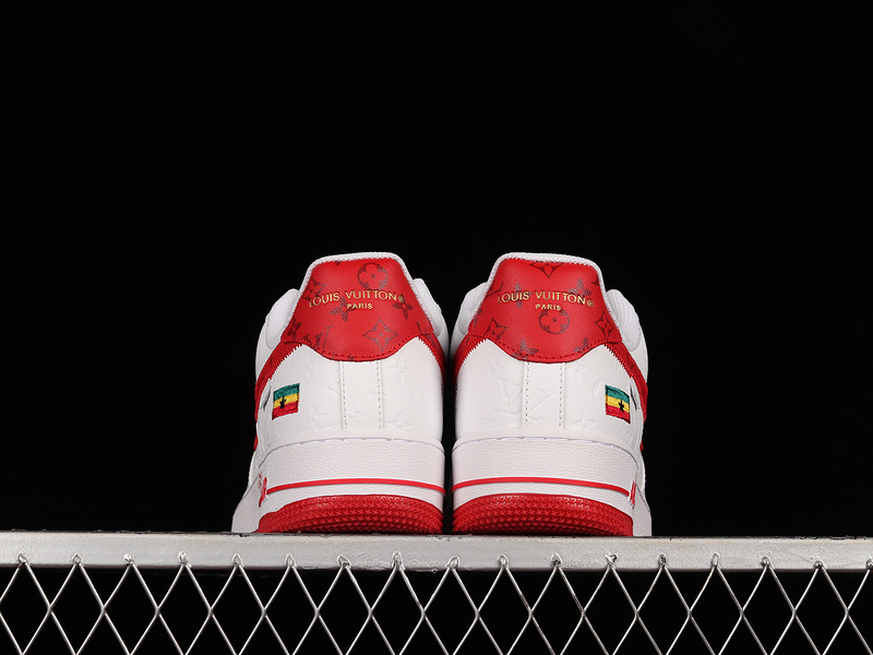 L*V X Air Force 1 Low 07 White/Red/White 27