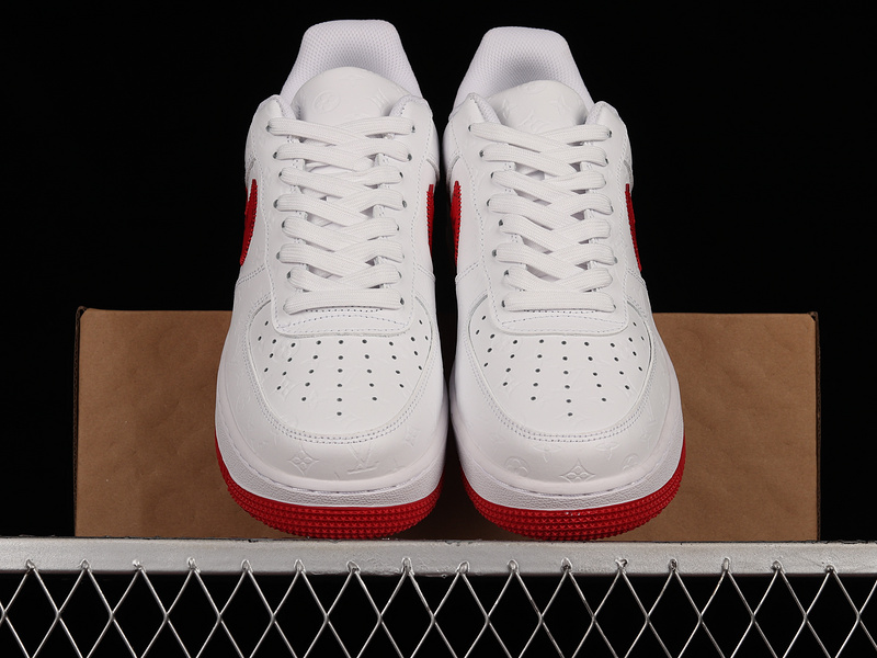 L*V X Air Force 1 Low 07 White/Red/White 31