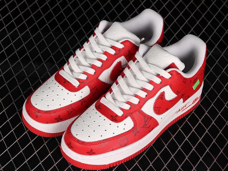 Air Force 1 Low 07 X L*V Red/White/White 9