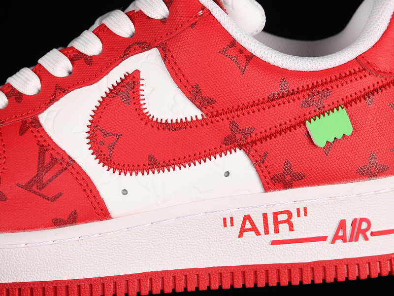 Air Force 1 Low 07 X L*V Red/White/White 23