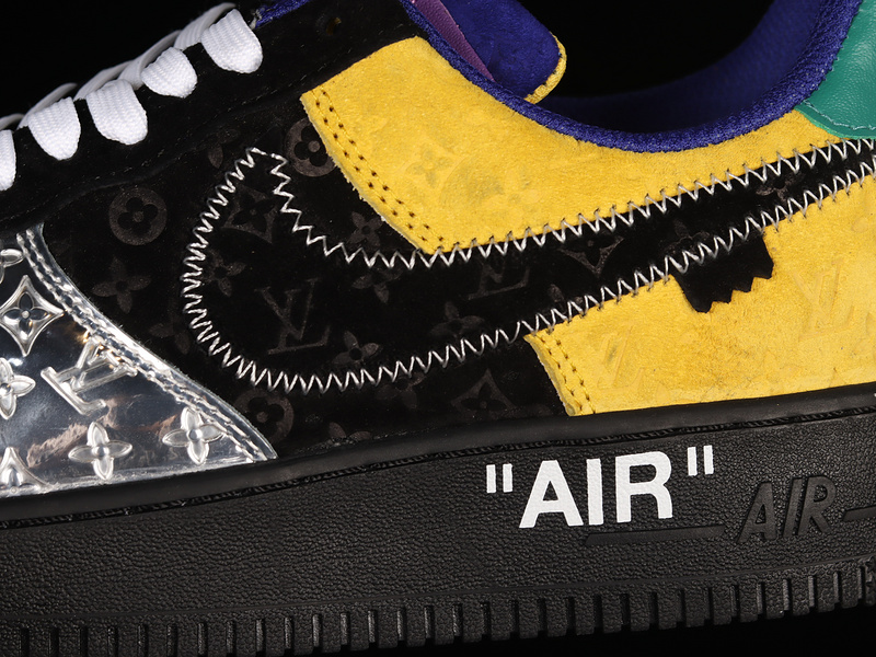 Air Force 1 Low 07 X L*V Black/Silver/Multi-Color 15