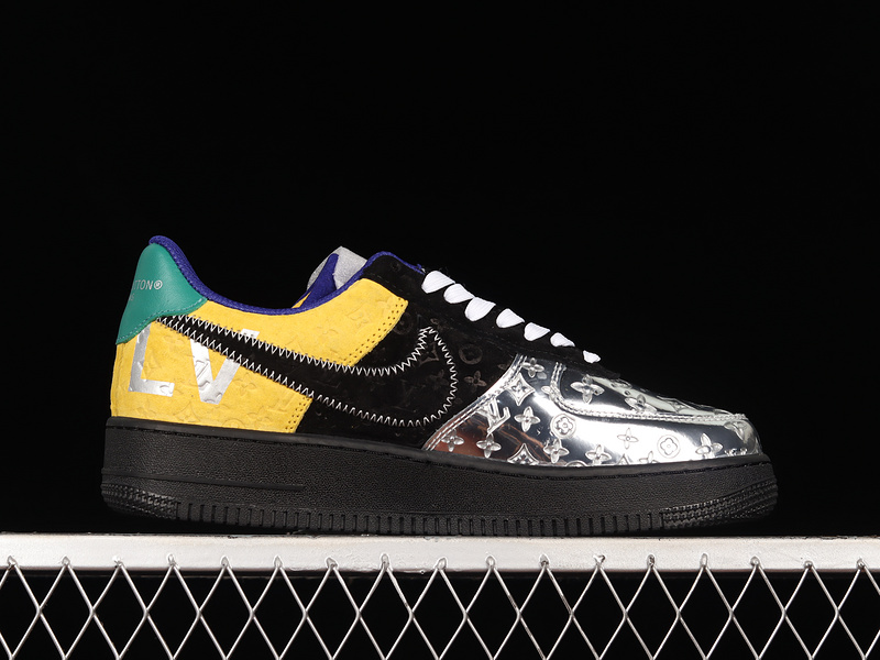 Air Force 1 Low 07 X L*V Black/Silver/Multi-Color 23