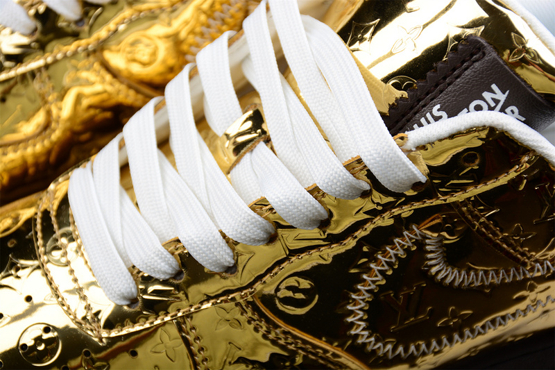 L*V X Air Force 1 Low 07 Gold/Black/White 29