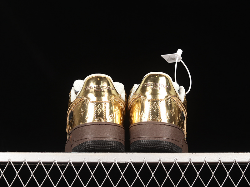 L*V X Air Force 1 Low 07 Gold/Gold/White 5