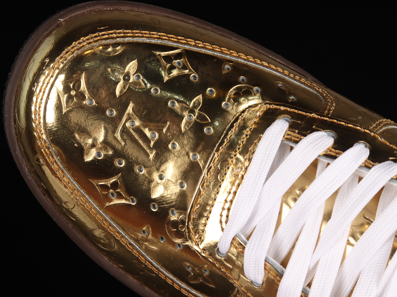 L*V X Air Force 1 Low 07 Gold/Gold/White 11