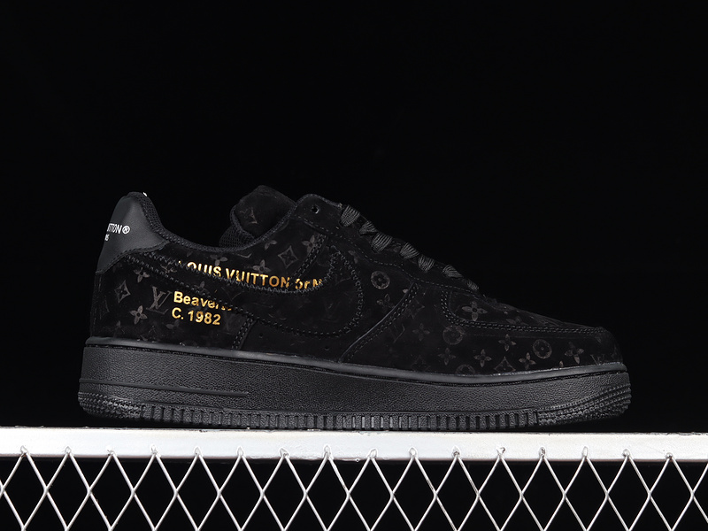 Air Force 1 Low 07 X L*V Black/Black/Black 29