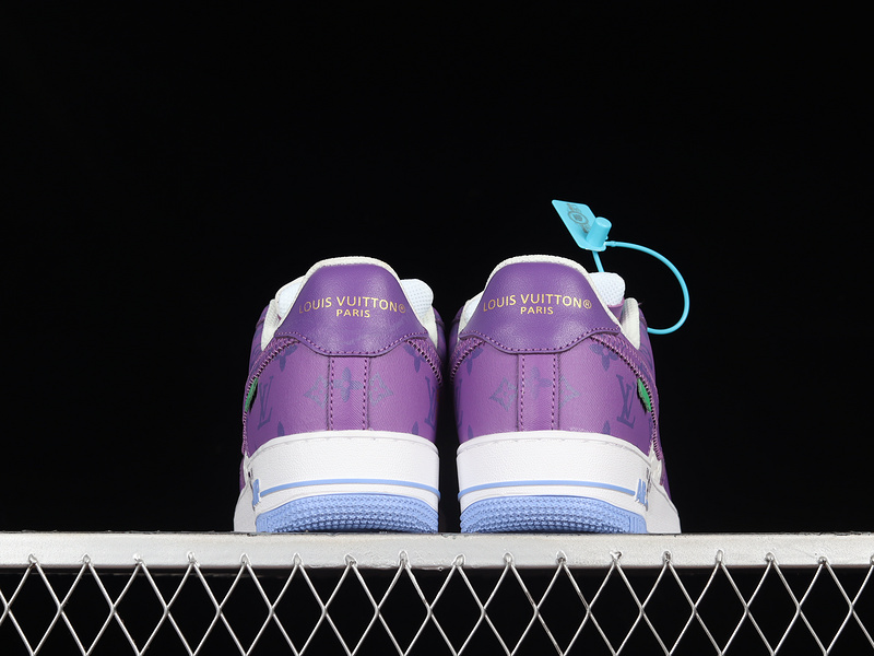 L*V X Air Force 1 Low 07 Purple/White/Blue 17