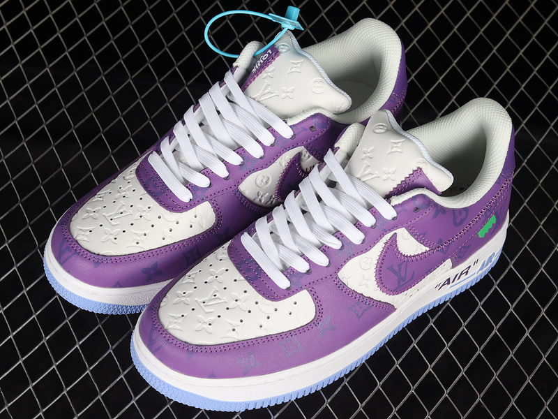 L*V X Air Force 1 Low 07 Purple/White/Blue 25