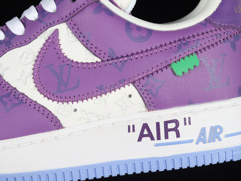 L*V X Air Force 1 Low 07 Purple/White/Blue 27