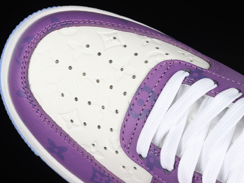 L*V X Air Force 1 Low 07 Purple/White/Blue 31