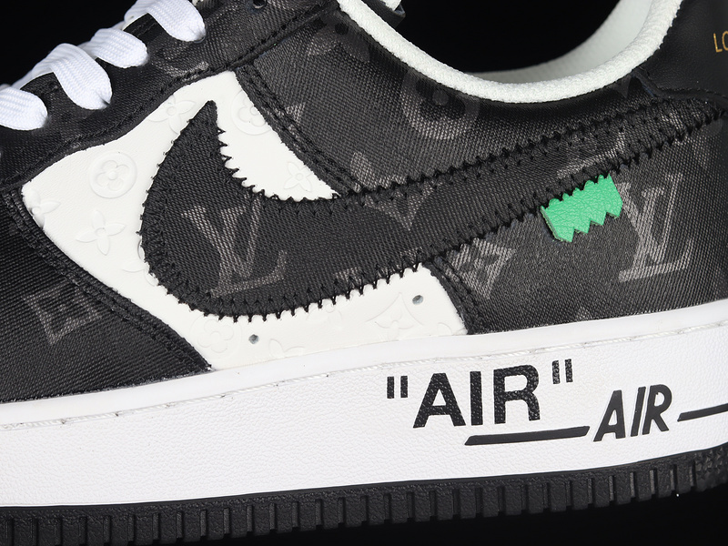 Air Force 1 Low 07 X L*V Black/Black/White 15