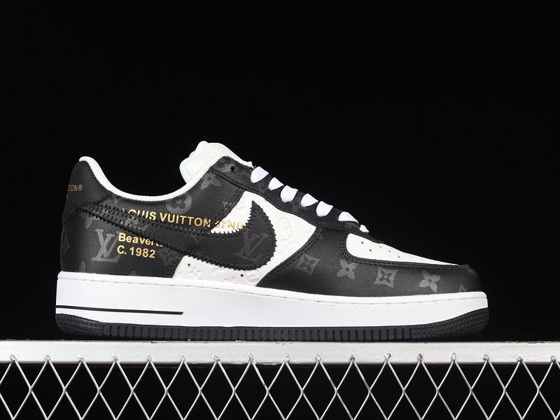 Air Force 1 Low 07 X L*V Black/Black/White 25