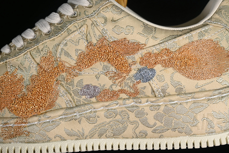 Nike Air Force 1 '07 Low Year Of The Dragon Metallic Gold/Lilac 5