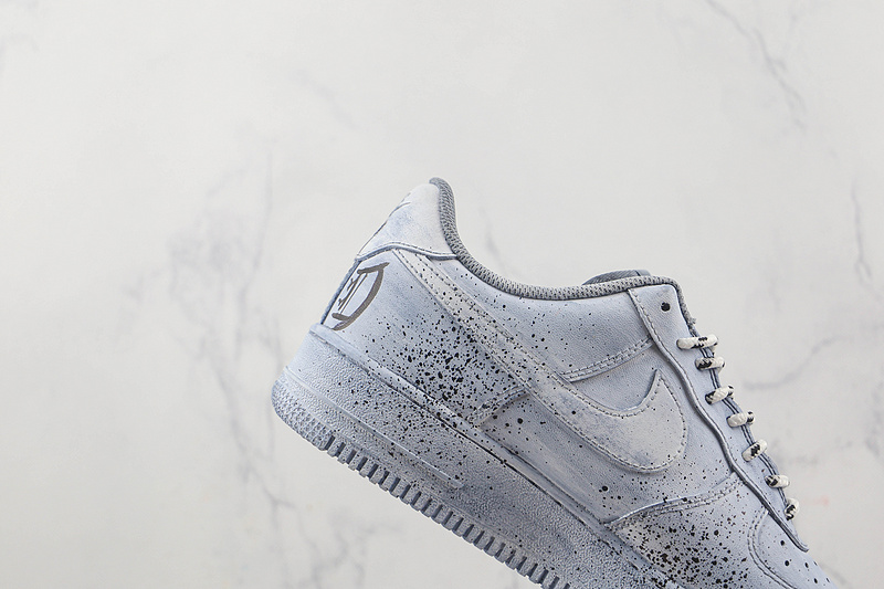 Air Force 1 Low X Chrome Hearts Grey/Black/Blue 3