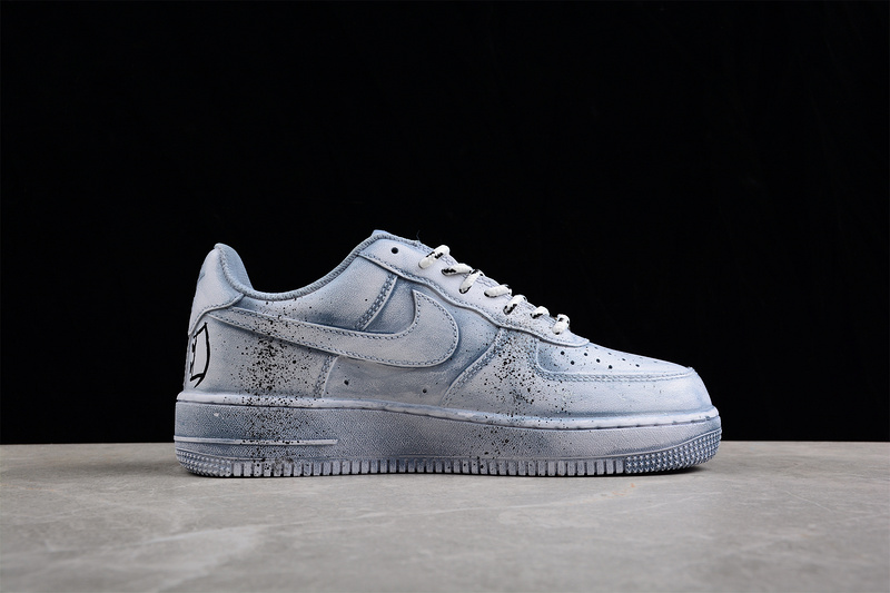 Chrome Hearts X Air Force 1 Low Blue/Black/White 7