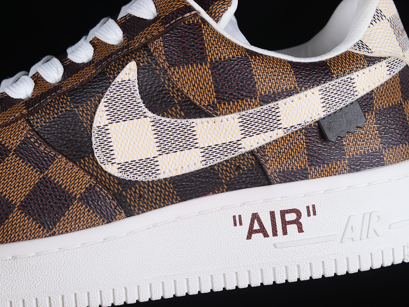 Air Force 1 Low 07 X L*V Dark Brown/White/Grey 7