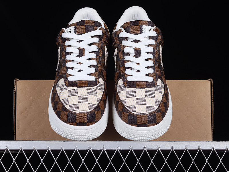 Air Force 1 Low 07 X L*V Dark Brown/White/Grey 27