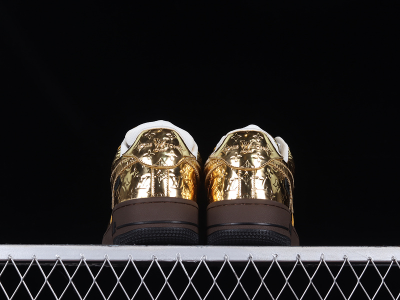 Air Force 1 Low 07 X L*V Gold/Gold/White 11