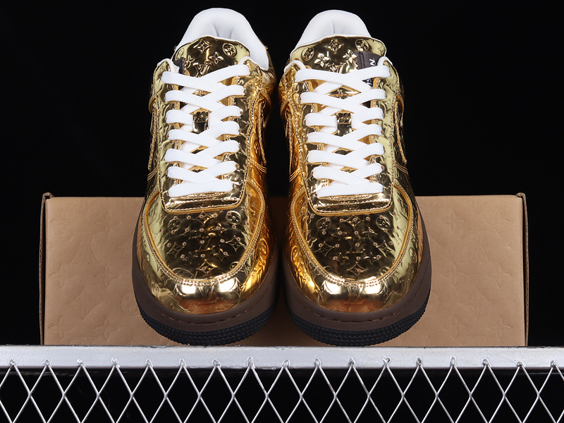 Air Force 1 Low 07 X L*V Gold/Gold/White 27