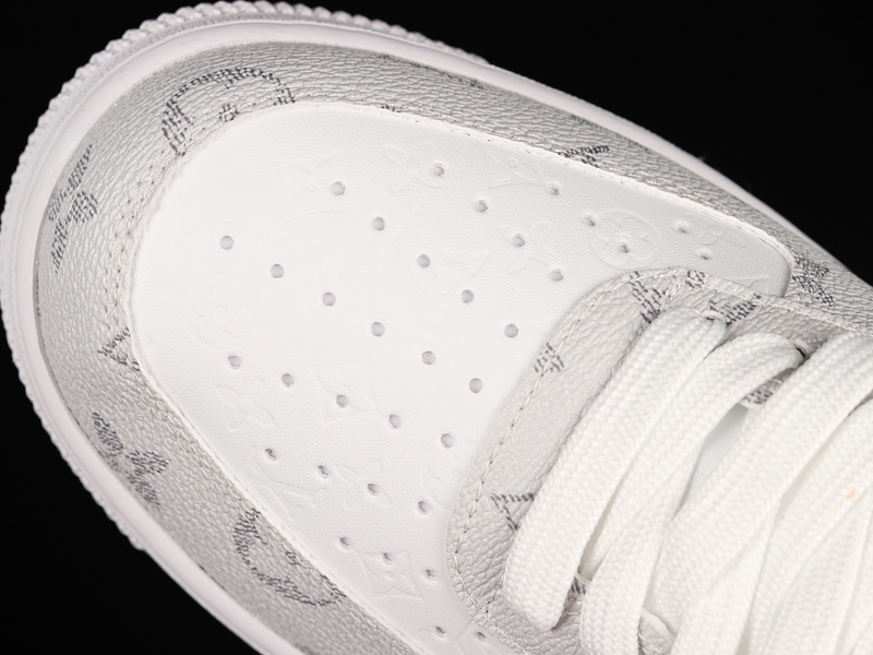 Air Force 1 Low 07 X L*V White/White/Light Grey 3