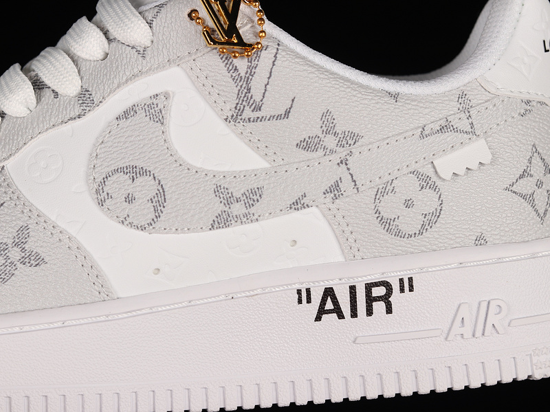 Air Force 1 Low 07 X L*V White/White/Light Grey 15