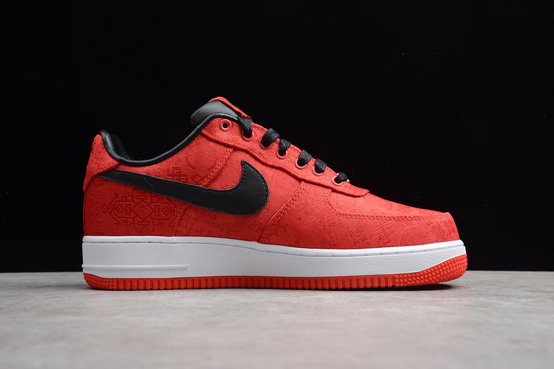 Clot X Air Force 1 Low 1 World Red/Black/White 10