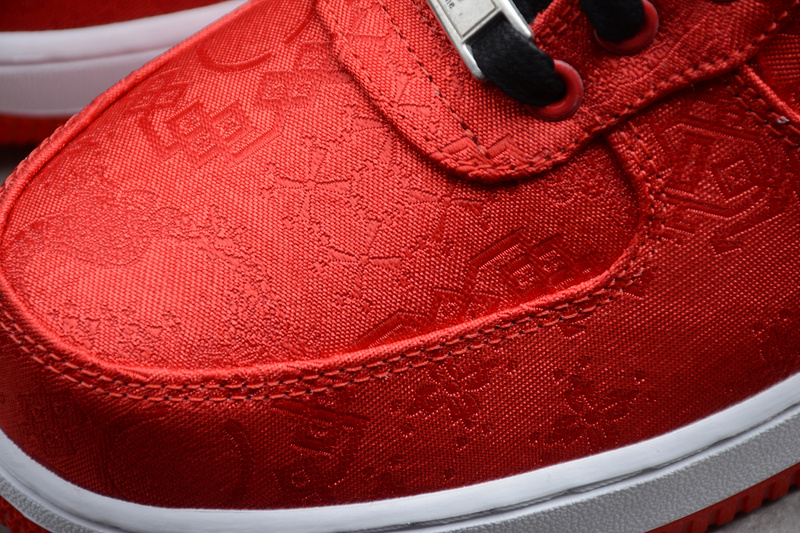 Clot X Air Force 1 Low 1 World Red/Black/White 12