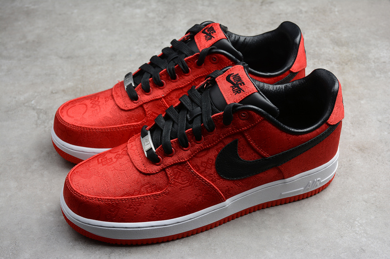 Clot X Air Force 1 Low 1 World Red/Black/White 16