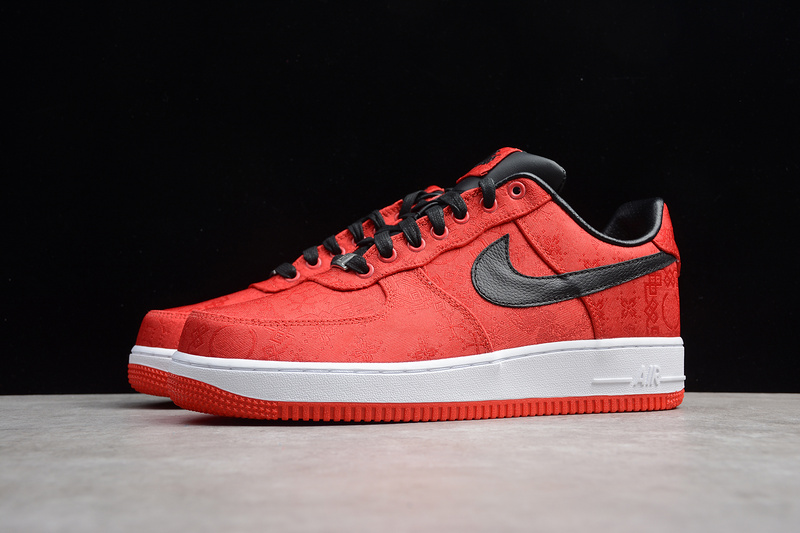 Clot X Air Force 1 Low 1 World Red/Black/White 18