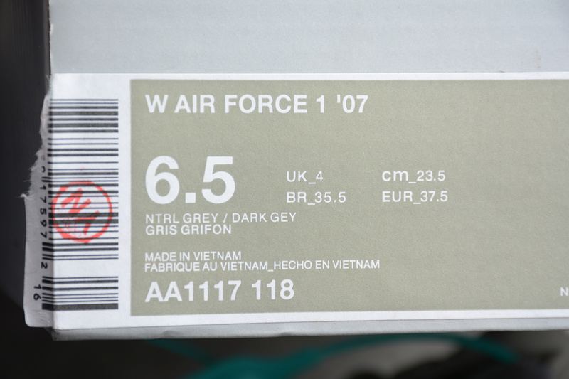 Air Force 1 Low 07 Grey/Green 23