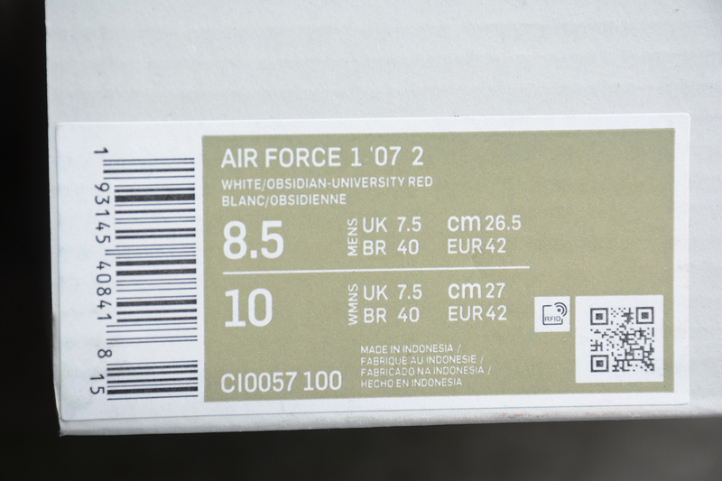 Air Force 1 Low 07 2 White/Black 31