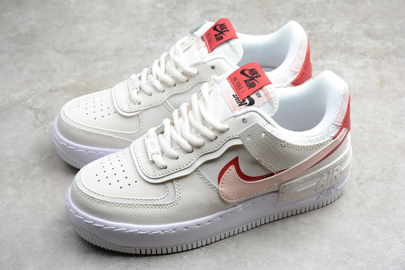 Air Force 1 Shadow Phantom/Echo Pink-Gym Red 21