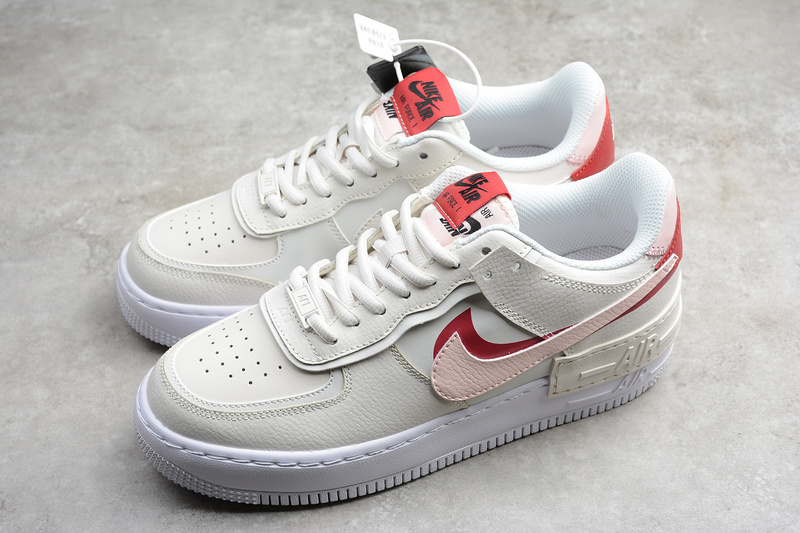 Gz Air Force 1 Shadow Phantom/Echo Pink-Gym Red 13