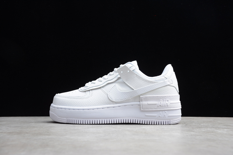 Air Force 1 Low Shadow White/White 7