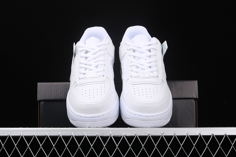 Air Force 1 Shadow White/White/White 5