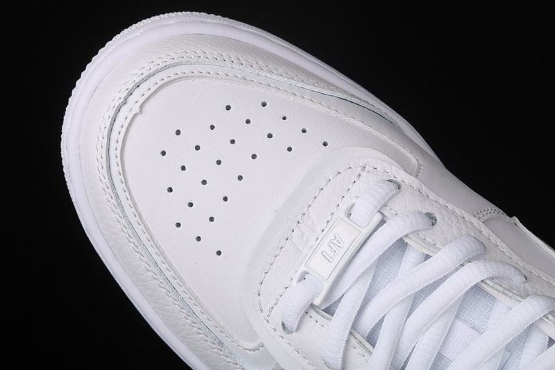 Air Force 1 Shadow White/White/White 7