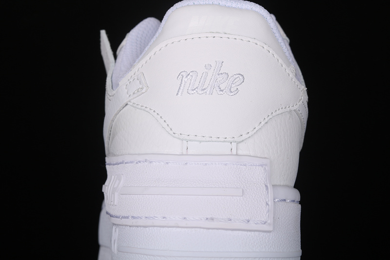 Air Force 1 Shadow White/White/White 13