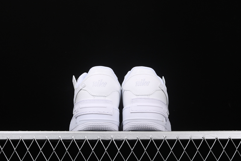 Air Force 1 Shadow White/White/White 19