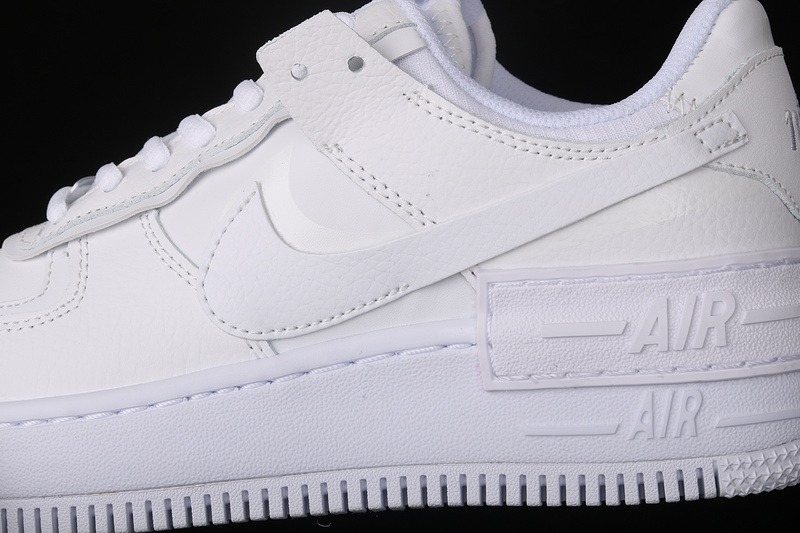 Air Force 1 Shadow White/White/White 25