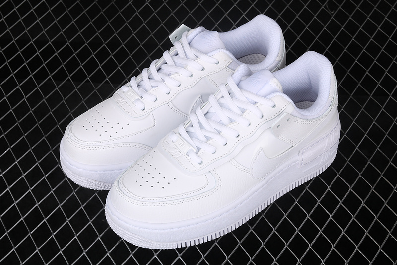 Air Force 1 Shadow White/White/White 27