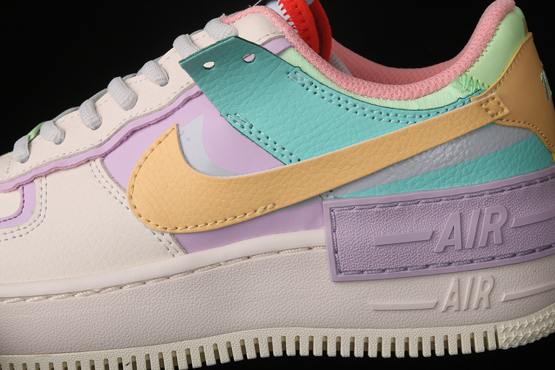 Air Force 1 Shadow Pale Ivory/Celestial Gold/Tropical Twist 5