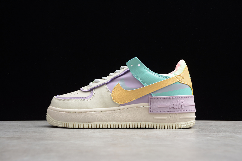 Air Force 1 Shadow Pale Ivory/Celestial Gold-Tropical Twist 15