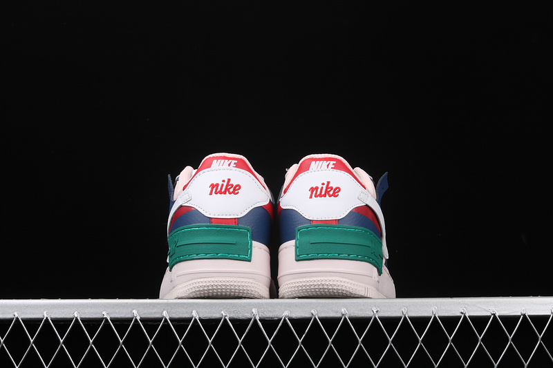 Air Force 1 Shadow Mystic Navy/White-Echo Pink-Gym Red 21