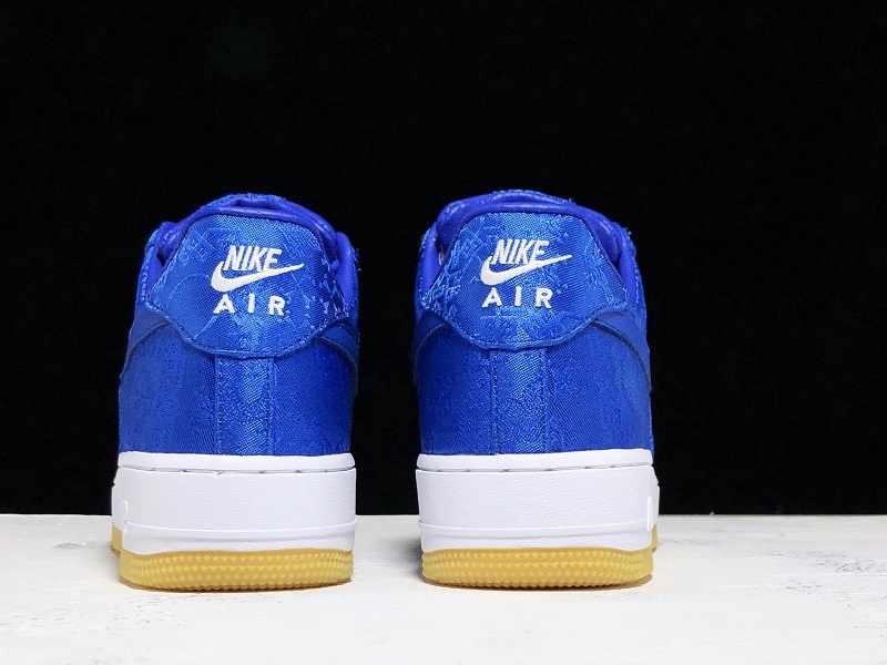 Cy Blue Silk Clot X Air Force 1 Low University Blue/White-Gum 33