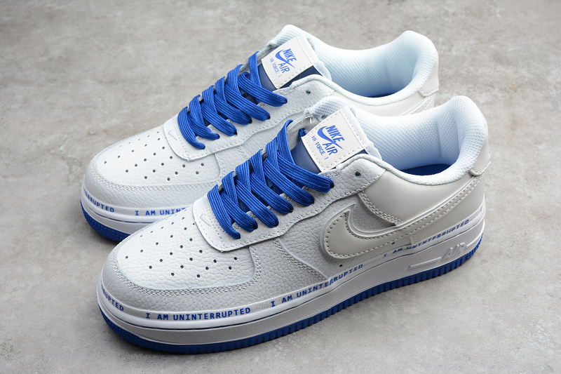 Air Force 1 Low 07 More Than White/Racer Blue/Black 15