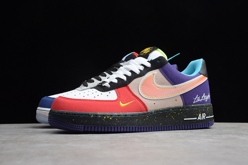 Air Force 1 Low What The La White/Black-Hyper Jade 6