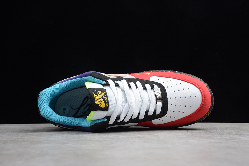 Air Force 1 Low What The La White/Black-Hyper Jade 16